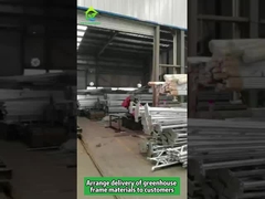 今日 温室を顧客に送る!