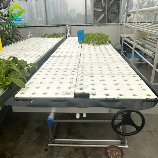 Ebb&Flow Rolling Bench Floating Board DWC Deep Water Culture Greenhouse Soilless Vegetables Cultivation